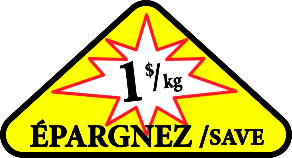 Étiquettes Épargnez 1$ - Fournitures Big Ben