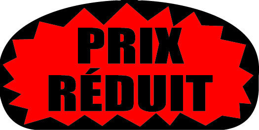 Étiquettes Prix Réduit - Fournitures Big Ben
