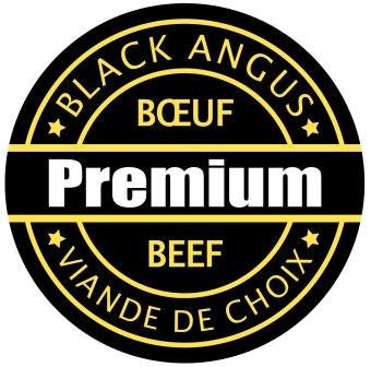 Étiquettes Bœuf Angus Premium - Fournitures Big Ben